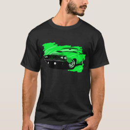 1970年のプリマスCuda Convetible車のTシャツ Tシャツ
