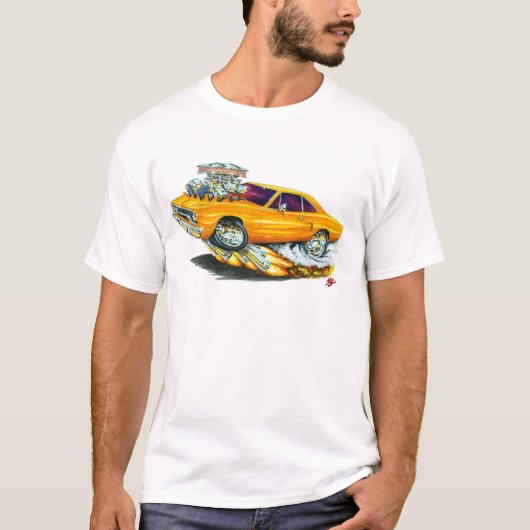 1970年のロードランナーのオレンジ車 Tシャツ (正面)