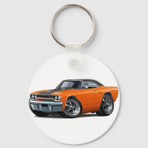 1970年のロードランナーのオレンジ黒い上 キーホルダー