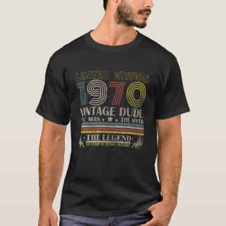 1970年の最高のヴィンテージレトロ – 第50回誕生日ギフト Tシャツ