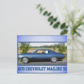 1970年のChevによってすごいスポーツ ポストカード (スタンド正面)