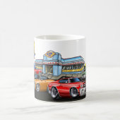 1970年のChevelleのダイナー コーヒーマグカップ (中央)