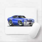 1970年のChevelleの青白の車 マウスパッド (マウス)