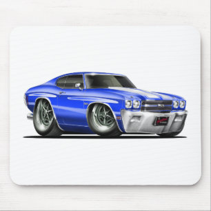 1970年のChevelleの青白の車 マウスパッド