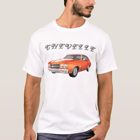 1970年のChevelle SS: オレンジ終わり: Tシャツ (正面)