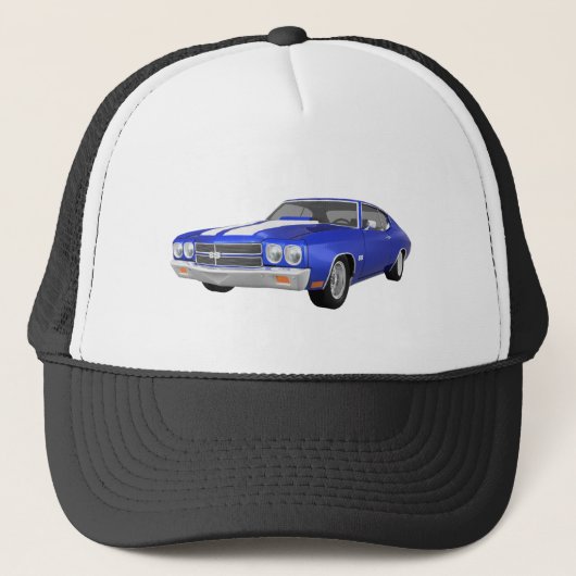 1970年のChevelle SS: 青い終わり: キャップ (正面)