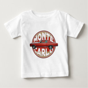 1970年のChevyモンテカルロの赤線 ベビーTシャツ