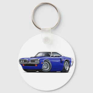 1970年のCoronet RT Dkの青白の上のフードのスコップ車 キーホルダー
