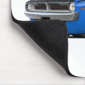 1970年のCudaアーレ川の青車 マウスパッド (コーナー)