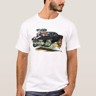 1970年のEl Caminoの白黒のトラック Tシャツ