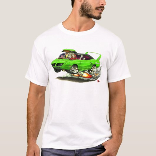 1970年のSuperbirdの緑車 Tシャツ (正面)