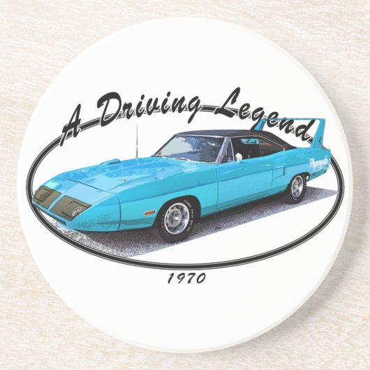 1970年のSuperbirdの青 コースター (正面)