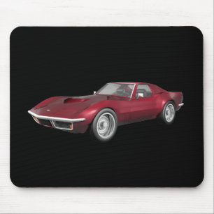 1970年コルベットスポーツカー:AppleのCandy仕上げ: マウスパッド
