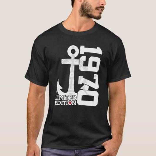 1970年セーラー52誕生日 Tシャツ (正面)