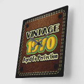 1970年ヴィンテージ~完成まで スクエア壁時計 (傾斜)