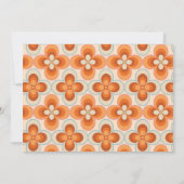 1970年代のウェディング レトロ ヴィンテージ フォト 保存 セーブザデート (裏面)