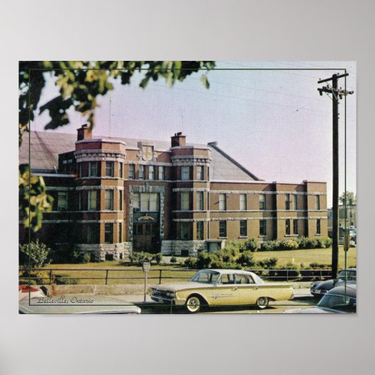 1970年代のカナダのヴィンテージ旅行 ポスター (正面)