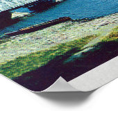 1970年代のカナダ写真ヴィンテージ旅行 ポスター (角)