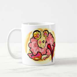 1970年代のスタイル絵画アリーとシンボル コーヒーマグカップ