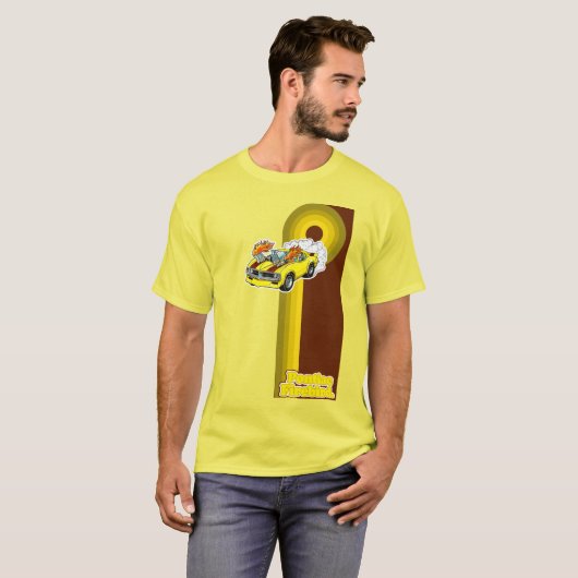 1970年代のポンティアック・ファイアバード Tシャツ (正面フル)