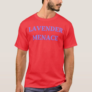 1970年代のレズビアン権利運動にインスパイアされたラベンダーメナス Tシャツ