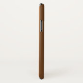 1970年代のレトロなブラウンキャンディストライプー Case-Mate iPhoneケース (裏面/右)