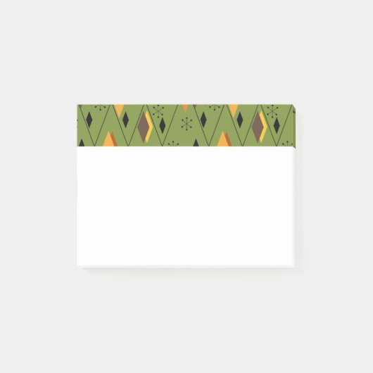 1970年代の原子ダイヤモンド ポストイット (正面)