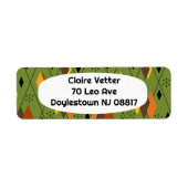 1970年代の原子ダイヤモンド ラベル (正面)