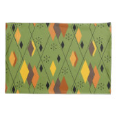 1970年代の原子ダイヤモンド 枕カバー (裏面)