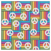 1970年代の平和 ファブリック (クローズアップ)