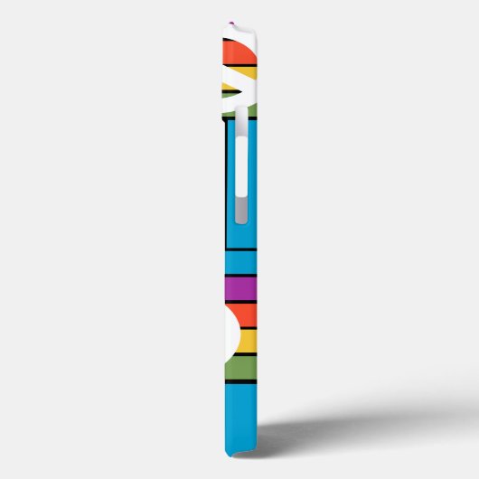 1970年代の平和 Case-Mate iPhoneケース (裏面 / 左)