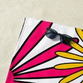 1970年代の花 ビーチタオル (インサイチュ)