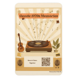 1970年代の記憶ケア音楽プレイリストマグネット 認知症 マグネット