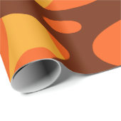 1970年代の階層化された楕円 ラッピングペーパー (ロールコーナー)