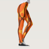 1970年代の階層化された楕円 レギンス (右)