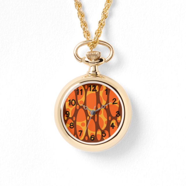 1970年代の階層化された楕円 腕時計 (正面)