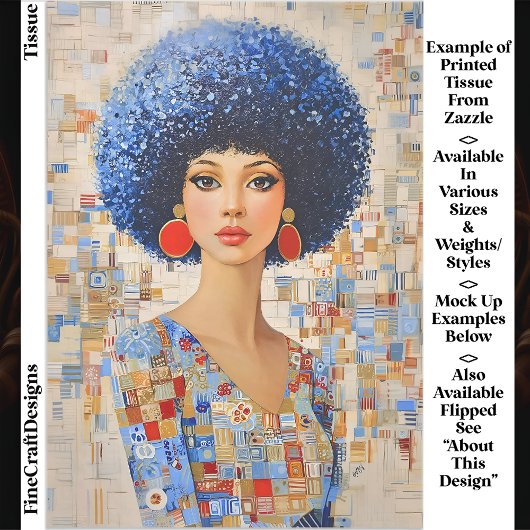 1970年代アフインスパイアロヘアスタイル女性EC6Rデコページ 薄葉紙