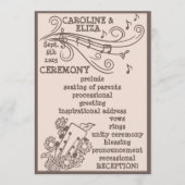 1970年代キャニオン・ロック・ボホ結婚ズ プログラム (正面)