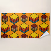 1970年代ダイヤインスパイアモンド ビーチタオル (正面)