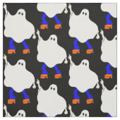 1970年代ディスコのハロウィーン幽霊グルービー ファブリック (見本)