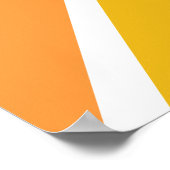 1970年代ヒッピーモダン日が差すことポスター ポスター (角)