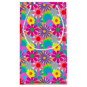 1970年代フラワーパワー スモールペーパーバッグ (裏面)