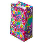 1970年代フラワーパワー スモールペーパーバッグ (裏面アングル)