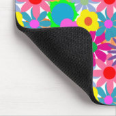 1970年代フラワーパワー マウスパッド (コーナー)