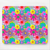 1970年代フラワーパワー マウスパッド (正面)