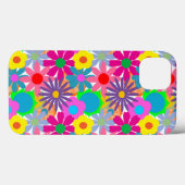 1970年代フラワーパワー Case-Mate iPhoneケース (裏面 (横))