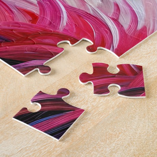 1970年代ブラックウーマンアフログラムアートポップ・アートのパズル ジグソーパズル (側面)