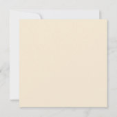 1970年代レトロスタイルの幾何学模様 招待状 (裏面)