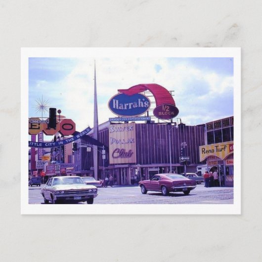 1970年代レノネバダ通りシーン ポストカード (正面)