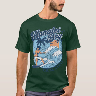 1970年代ヴィンテージサーフィンハナリーベイカウアイハワイRet Tシャツ